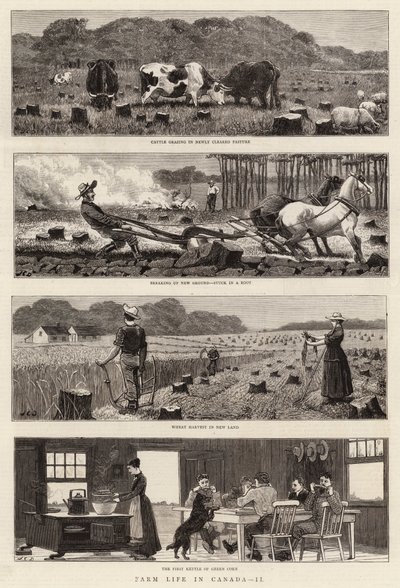 La Vie à la ferme au Canada, II - John Charles Dollman